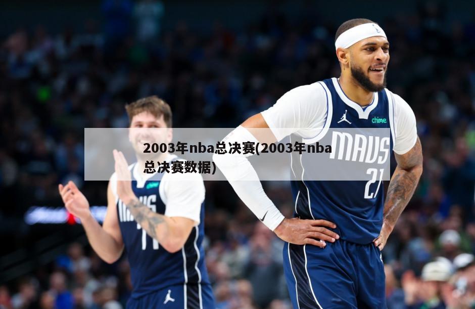 2003年nba总决赛(2003年nba总决赛数据)