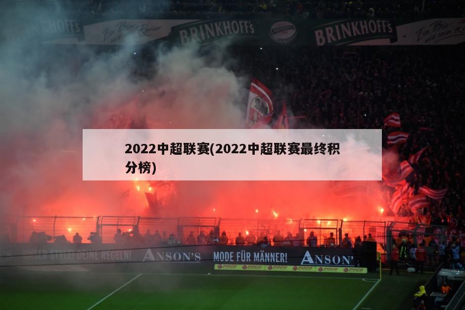 2022中超联赛(2022中超联赛最终积分榜)