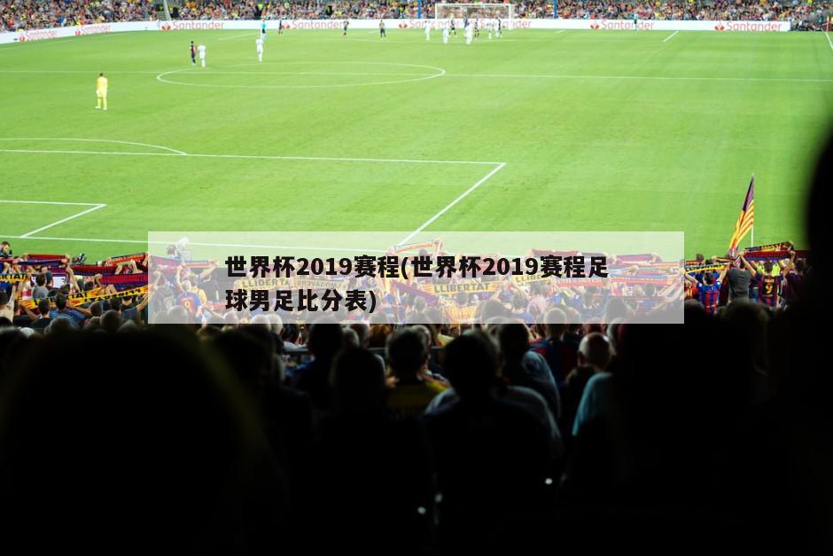 世界杯2019赛程(世界杯2019赛程足球男足比分表)